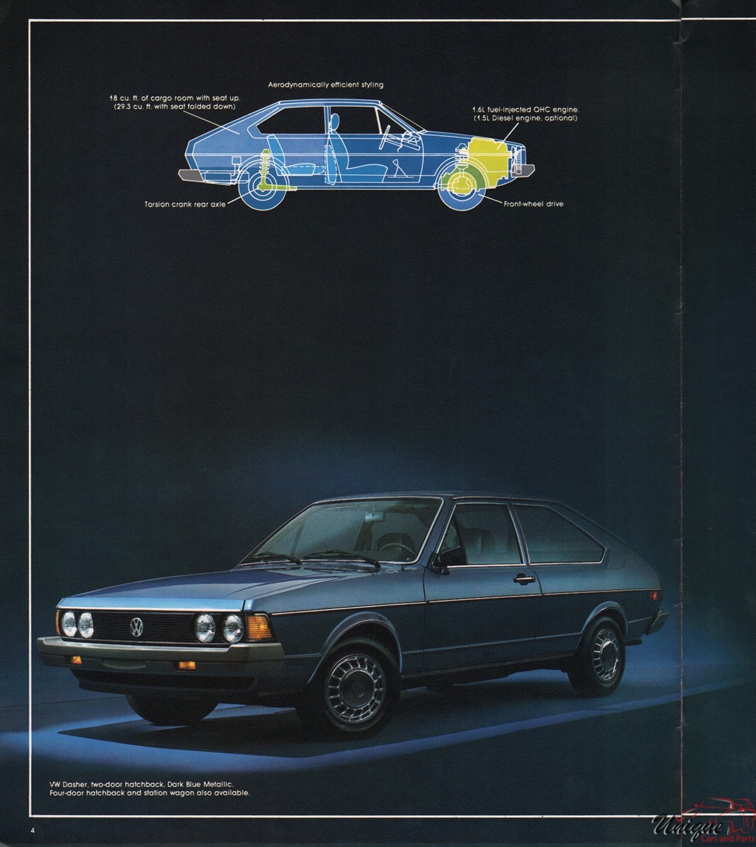 1980 VW Dasher Brochure Page 14